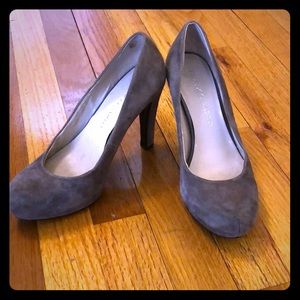 Suede Franco Sarto Pumps